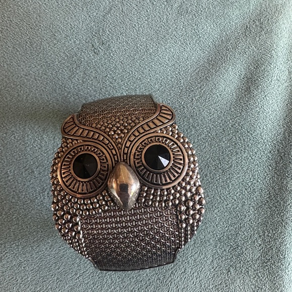 Silver Chunky Cuff Bracelet Owl Park Lane - Picture 3 of 8